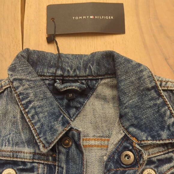 Tommy Hilfiger Denim jacket toddler  2T - Picture 2 of 7